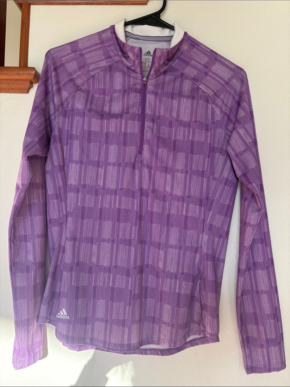 Adidas half zip pullover